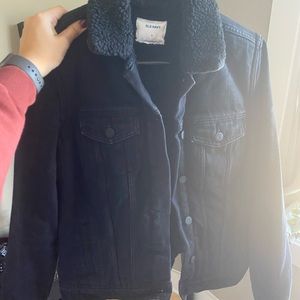 Old Navy black jean jacket